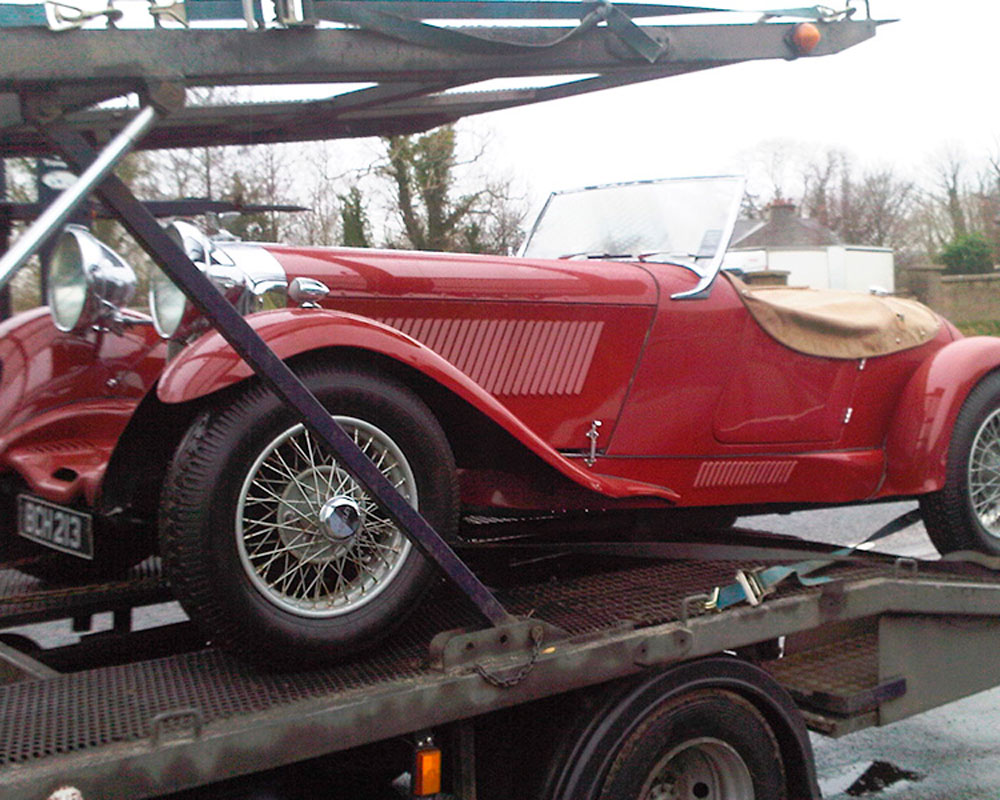 Red Vintage Classic Car